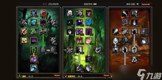 魔兽世界怀旧服60版本术士天赋解析，深入剖析与策略指南
