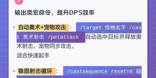 猎人宏命令设置指南，掌握游戏操作技巧