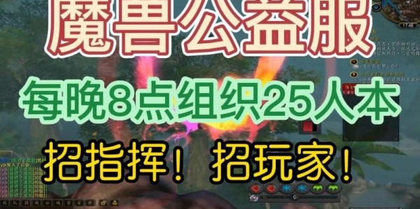 魔兽公益服，玩家社区的温馨家园