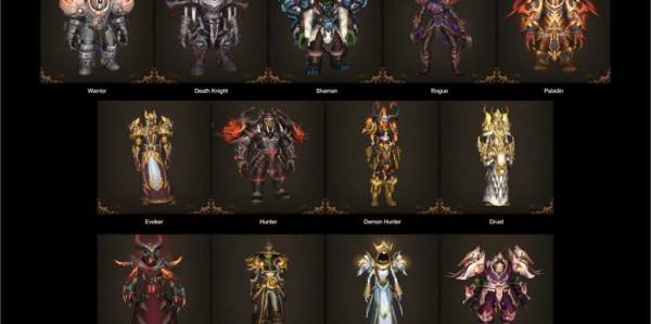 魔兽世界私服中英雄职业皮肤的独特魅力