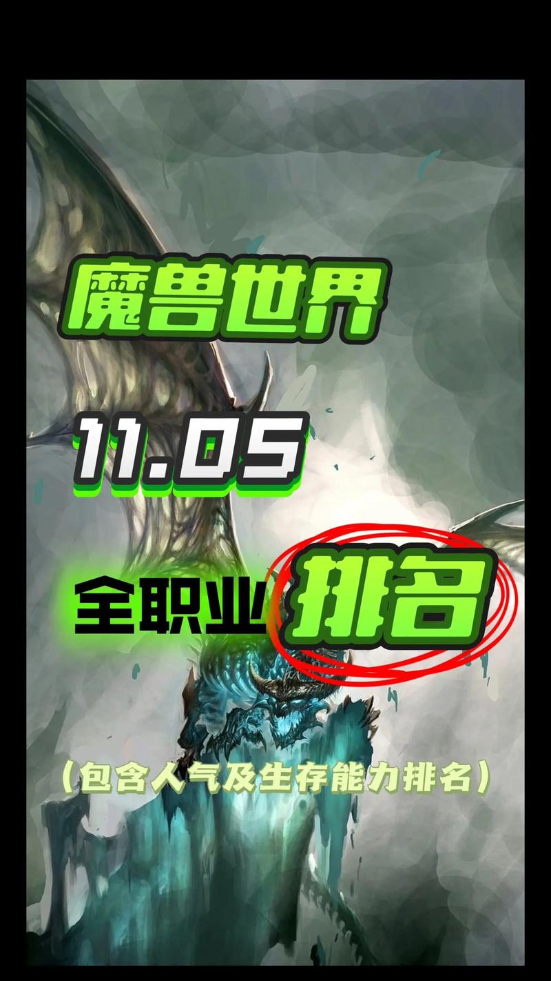 魔兽世界职业实力排名,哪个最吃香?