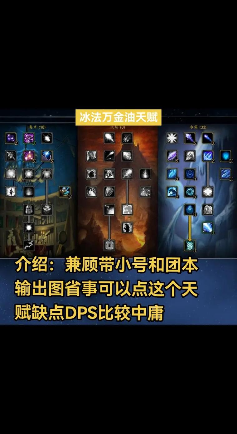 魔兽世界怀旧服法师天赋加点推荐表