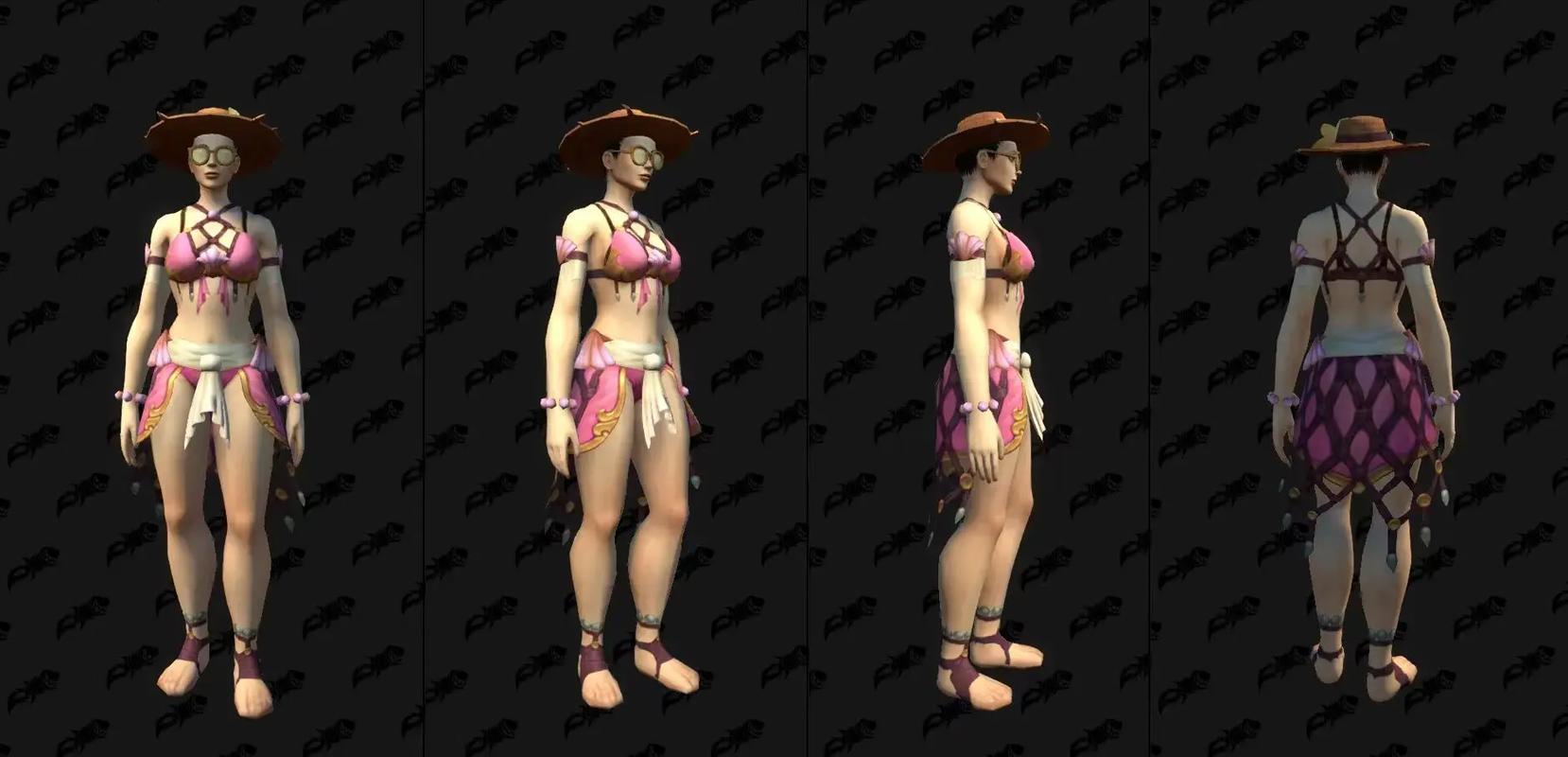 魔兽私服副本游泳体验